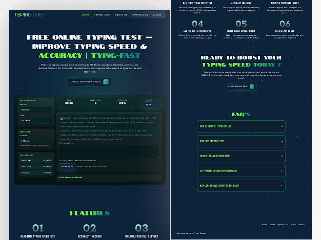 Typing Fast